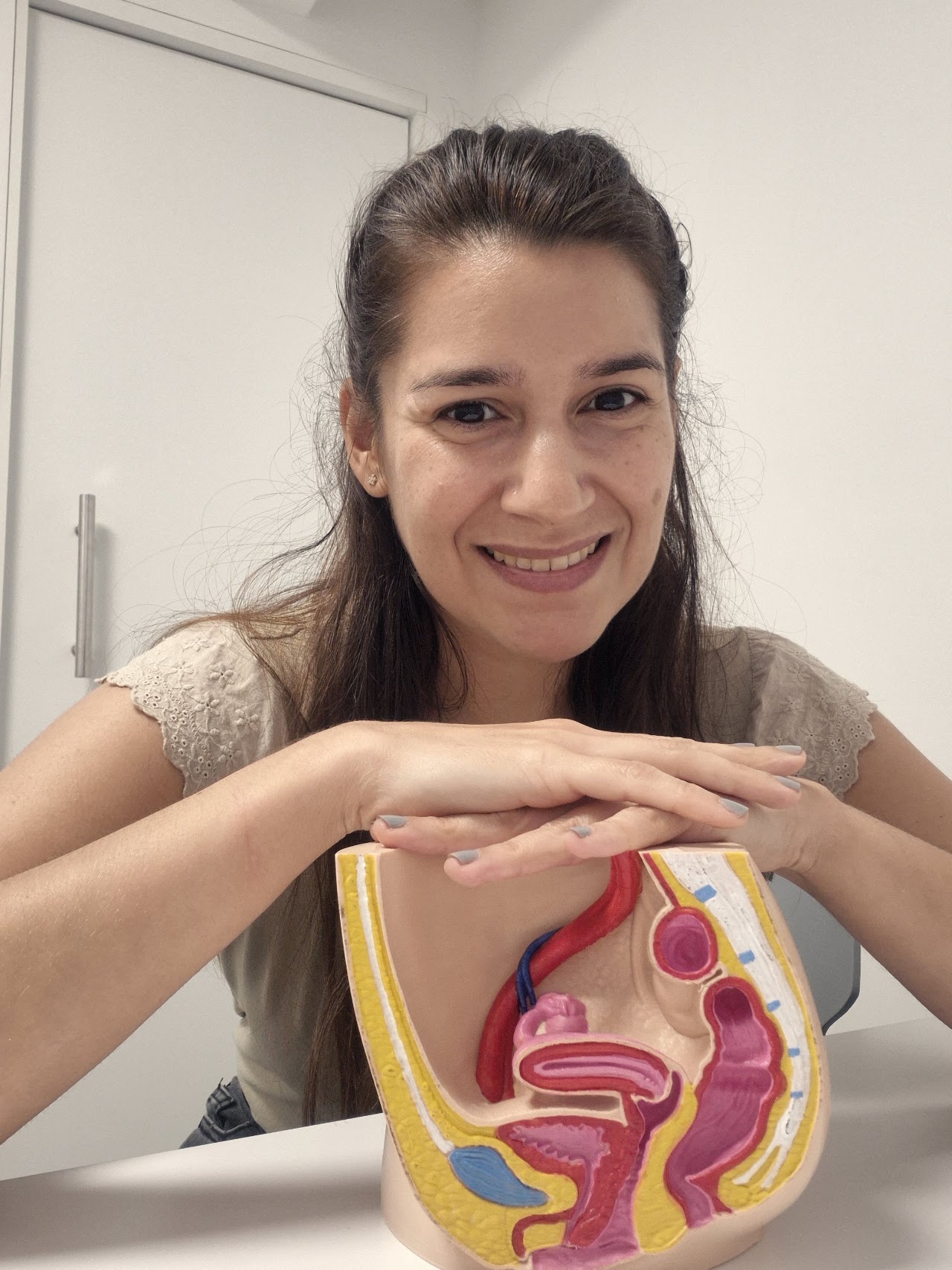 Danisa Belloni, kinesióloga de suelo pélvico